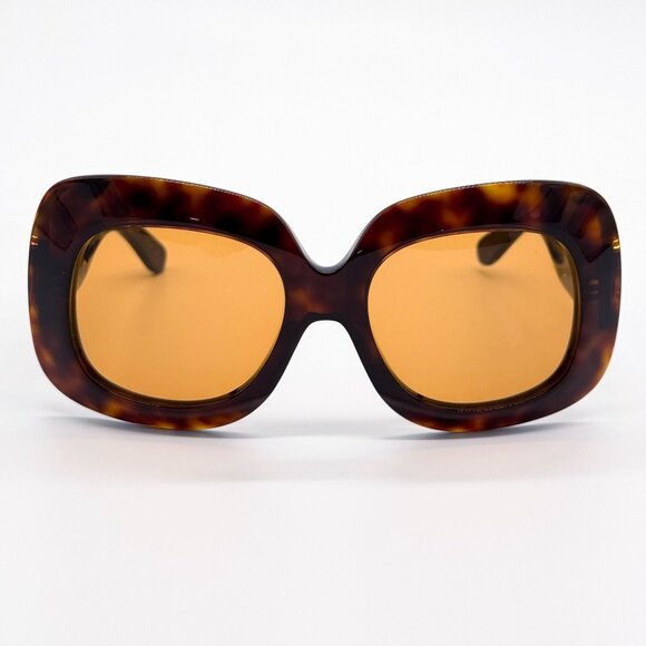 NEW VALENTINO SUNGLASSES VLS-180C HAVANA/ORANGE WOMEN EYEWEAR main image 7